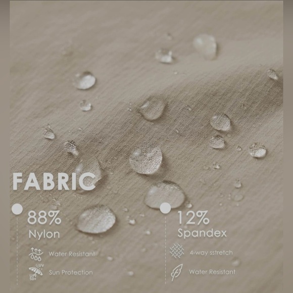 Willit Women's Skorts Golf Casual Skort Skirts UPF 50+Quick Outdoor Hiking Khaki - Picture 8 of 11